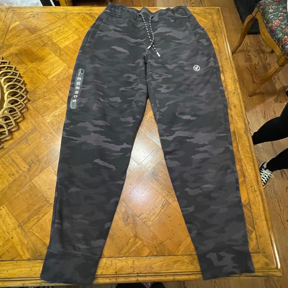 Legends Brand (LA Based Brand) Camouflage Joggers with Logo